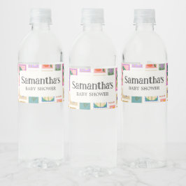 Étiquette Pour Bouteilles D'eau New Chapter Baby Shower