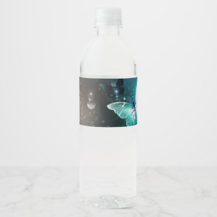 Étiquette Pour Bouteilles D'eau Papillons de nuit