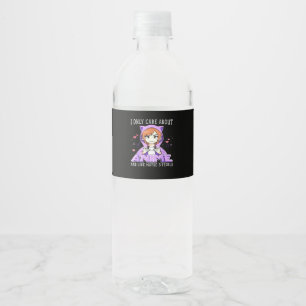 Étiquette Pour Bouteilles D'eau Peekabo Anime Manga