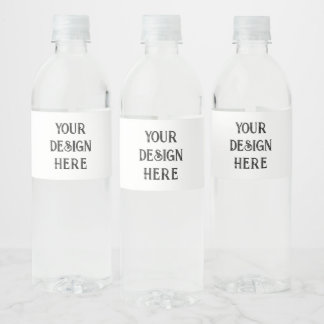 Étiquette Pour Bouteilles D'eau Personnaliser ou personnaliser