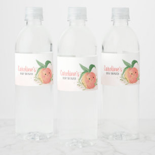 Étiquette Pour Bouteilles D'eau Petit Baby shower doux