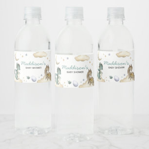 Étiquette Pour Bouteilles D'eau Petit Baby shower Dragon