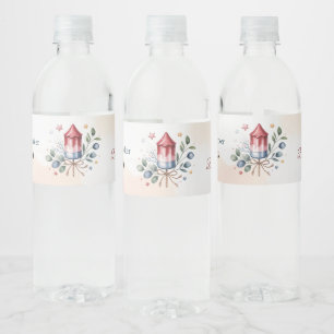 Étiquette Pour Bouteilles D'eau Petite Fête Patriotique Bébé 4 Juillet