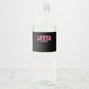 Étiquette Pour Bouteilles D'eau Police Avec Squelette Mains Classique