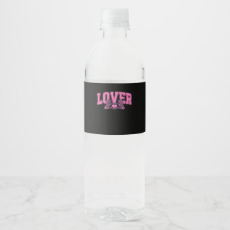 Étiquette Pour Bouteilles D'eau Police Avec Squelette Mains Classique