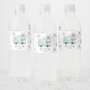 Étiquette Pour Bouteilles D'eau Printemps Anniversaire Personnalisé