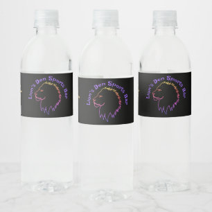 Étiquette Pour Bouteilles D'eau Promotion commerciale