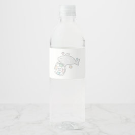 Étiquette Pour Bouteilles D'eau Shark Ahoy