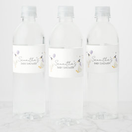 Étiquette Pour Bouteilles D'eau Silly Goose Baby Shower