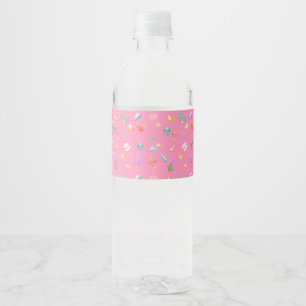 Étiquette Pour Bouteilles D'eau Sous la mer Anniversaire