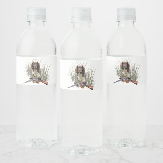 Étiquette Pour Bouteilles D'eau Sprocker Spaniel (Bouteilles)