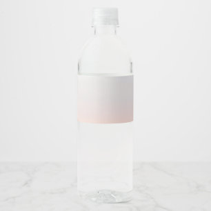 Étiquette Pour Bouteilles D'eau Superbe Matin Ciel Gradient Photo Personnalisée