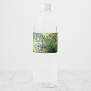 Étiquette Pour Bouteilles D'eau Trois Jardins Rencontrés