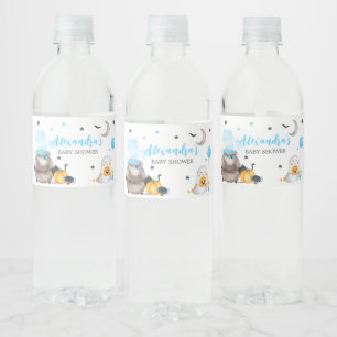 Étiquette Pour Bouteilles D'eau Un petit Baby shower Boo Halloween