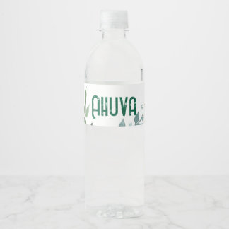 Étiquette Pour Bouteilles D'eau Vins verts bouteille d'eau de la fête étiquette