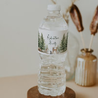 Woodland Animals Adventure Await Baby shower