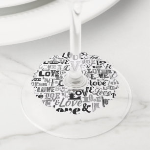 Étiquette Pour Verre De Vin Amour 3