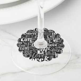 Étiquette Pour Verre De Vin Amour 4
