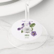 bénédictions de Pâques violet violet Vin Tags Verr