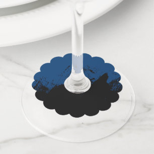 Étiquette Pour Verre De Vin Brosse 8