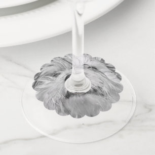 Étiquette Pour Verre De Vin Chien de Coton de Tulear