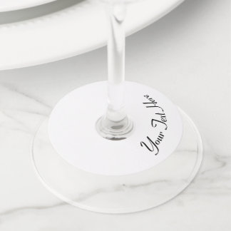 Étiquette Pour Verre De Vin Customise-Le !