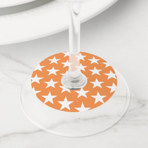 Étiquette Pour Verre De Vin Étoiles Motif 23