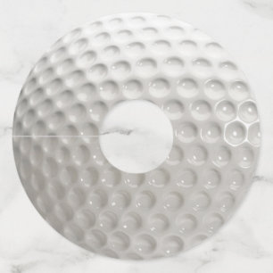Étiquette Pour Verre De Vin Golf Ball Sport