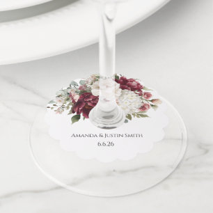 Étiquette Pour Verre De Vin Mariage
