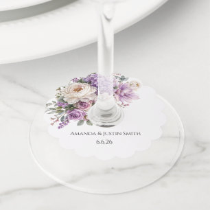 Étiquette Pour Verre De Vin Mariage