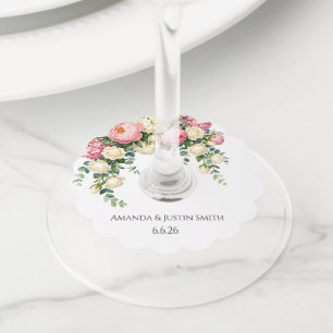 Étiquette Pour Verre De Vin Mariage