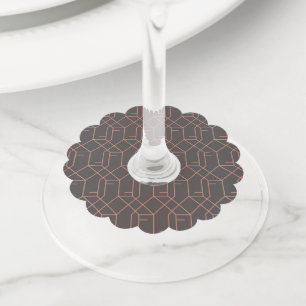 Étiquette Pour Verre De Vin Ornements de luxe 21