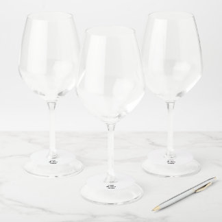 Étiquette Pour Verre De Vin Personnaliser ou Customiser