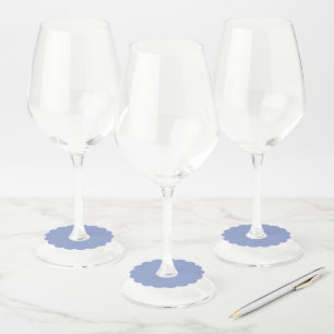 Étiquette Pour Verre De Vin Pervenche