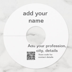 Étiquette Pour Verre De Vin Simple vert minimal ajouter votre nom de texte num
