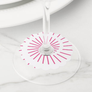 Étiquette Pour Verre De Vin Soleil 15