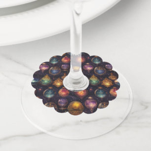 Étiquette Pour Verre De Vin Tags des vins de Noël Baubles