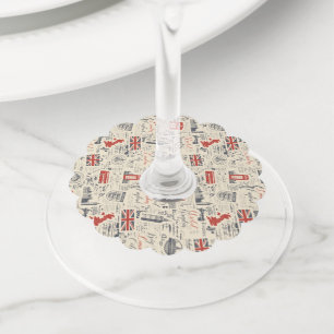 Étiquette Pour Verre De Vin Tags vintages du vin de Londres