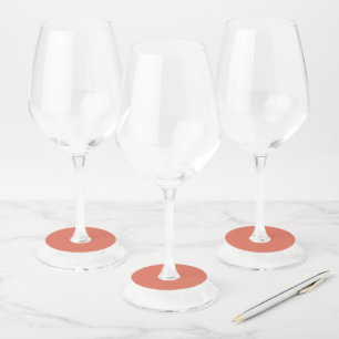Étiquette Pour Verre De Vin Terre cuite