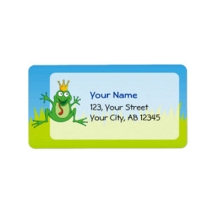 Étiquette Prince Frog
