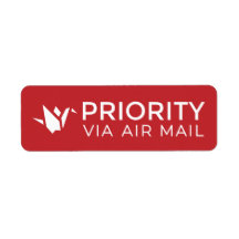 PRIORITÉ VIA AIR COURRIER 折 origami oiseaux oiseau