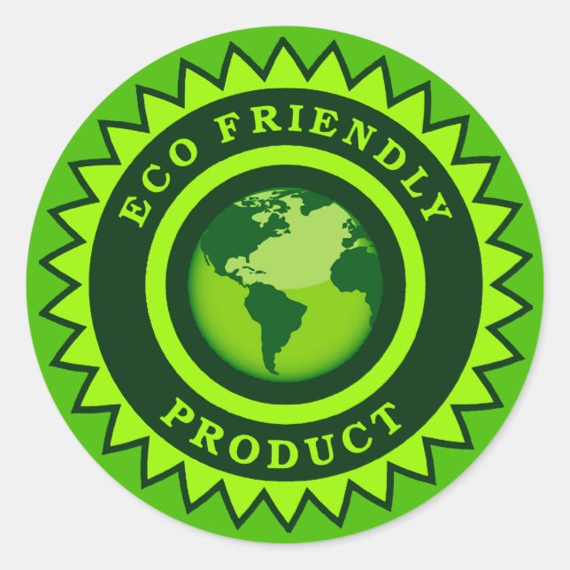 Étiquette produit écologique (Devant)