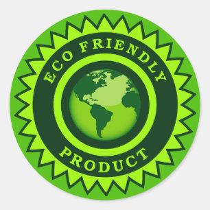 Étiquette produit écologique
