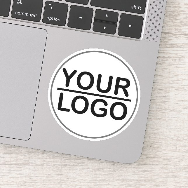 Étiquette professionnelle logo personnalisé (Détail)