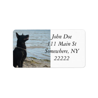 Étiquette Profil Alsacien Noir