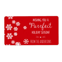 Purrfffat Thème de Fêtes Salutations