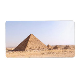 Étiquette Pyramides d'Egypte Café Mug