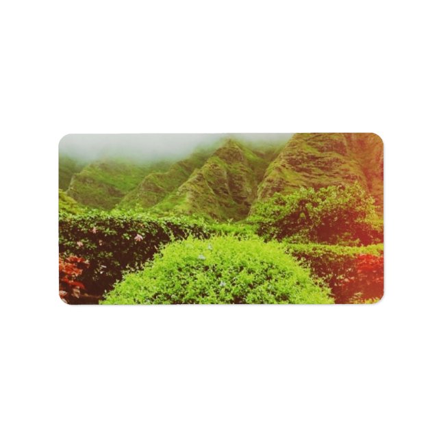 Étiquette Ranch Kualoa (Devant)