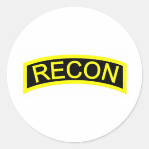 Étiquette reconditionnée jaune