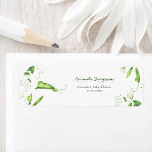 Étiquette Remerciements pour la Baby Shower de Little Sweet